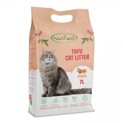 Naturalis Tofu Cat Litter 7l Peach - 100% натурална котешка тоалетна с праскова