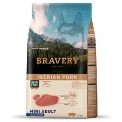 Bravery Light Iberian Pork Small & Mini Breeds Adult Dog - Пълноценна храна за израснали кучета от дребни и мини породи с иберийско свинско 2 кг