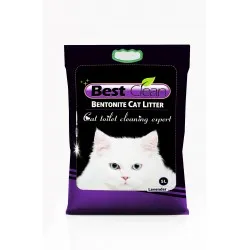 Best Clean Levander - Котешка тоалетна от бентонит с аромат на лавандула