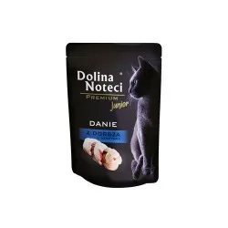 Dolina Noteci Premium Kitten Cod & Sardines - Пауч за подрастващи котенца с треска и сардини 85 гр