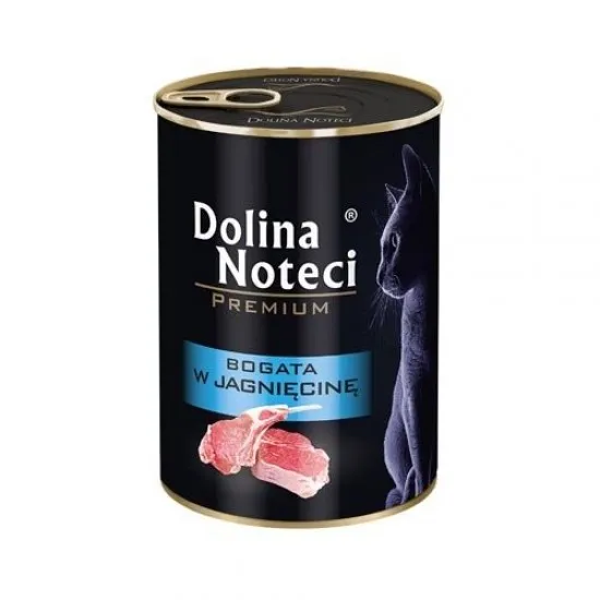 Dolina Noteci Premium Adult Cat Lamb - Консерва за израснали котки с агнешко 400 гр