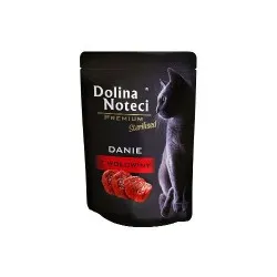 Dolina Noteci Premium Sterilised Adult Cat Beef - Пауч за кастрирани израснали котки с говеждо 85 гр