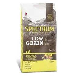 Spectrum Low Grain Chicken, Turkey & Cranberry For Kitten - Пълноценна храна за подрастващи котета от всички породи с пилешко, пуешко и червена боровинка 2 кг