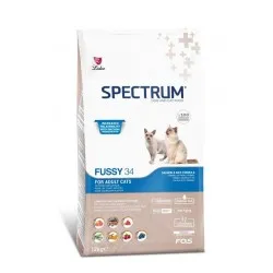 Spectrum Fussy 34 - Пълноценна храна за израснали котки с капризен или нередовен апетит 12 кг
