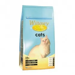 Willowy Gold Adult Cat - Пълноценна храна за израснали котки с пилешко и сьомга 10 кг