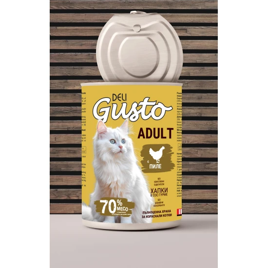 Deli Gusto Chicken - хапки в сос с пилешко 415гр