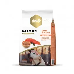 Amity Super Premium Adult Dog Salmon - Супер премиум храна за израснали кучета със сьомга и пълнозърнест ориз 4 кг