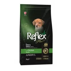 Reflex Plus Small Breed Puppy - Пълноценна храна за малки кученца от дребни породи с пилешко месо 3 кг