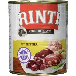 Rinti Kennerfleisch Adult - Консервирана храна за израснали кучета с еленско 800 гр