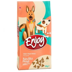 Enjoy Adult Dog Lamb- Пълноценна храна за израснали кучета от всички породи с агнешко 10 кг
