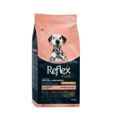 Reflex Plus Adult Dog Medium &amp; Large Breeds Light &amp; Sterilised - Пълноценна нискокалорична храна за кастрирани кучета от средни и едри породи с агнешко и ориз 12 кг