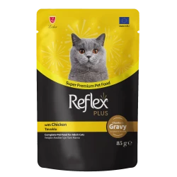 RP Pouch cat Chicken in Gravy 85gr  - Парченца в сос с пилешко месо 85 гр.
