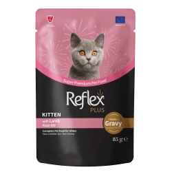 RP Pouch Kitten Lamb in Gravy 85gr  - Парченца в сос с агнешко месо за подрастващи котенца 85 гр.