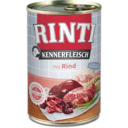 Rinti Kennerfleisch Adult - Консервирана храна за израснали кучета с говеждо 400 гр