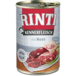 Rinti Kennerfleisch Adult - Консервирана храна за израснали кучета с конско 400 гр