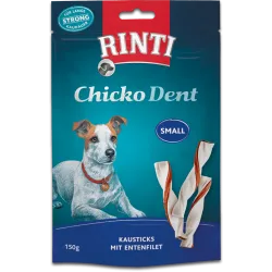 Rinti Chicko Dent - Дентален снакс за кучета от мини породи с патешко 150 гр