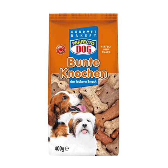 Perfecto Dog Bunte Knochen - Бисквитки за израснали кучета 400 гр