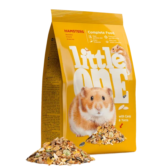 Little One feed for Hamsters - Пълноценна ежедневна храна за хамстери 400 гр