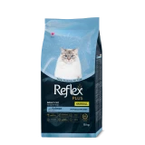 Reflex Plus Hairball &amp; Indoor Adult Cat Food Salmon - Пълноценна храна за израснали дългокосмести котки със сьомга 15 кг