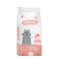 Trendline Adult Cat Food Lamb & Rice - Пълноценна храна за израснали котки от всички породи с агнешко и ориз 15 кг